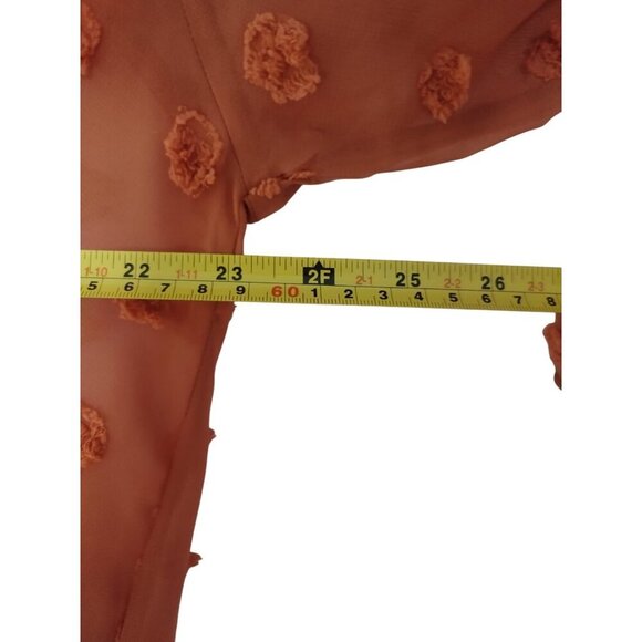 Elesol Womens Kimono Cardigan With 3/4 Bell Sleeves & Textured Dot Pattern , XXL - Picture 7 of 8